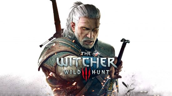 The Witcher 3 console commands: Geralt readies his sword for a fight